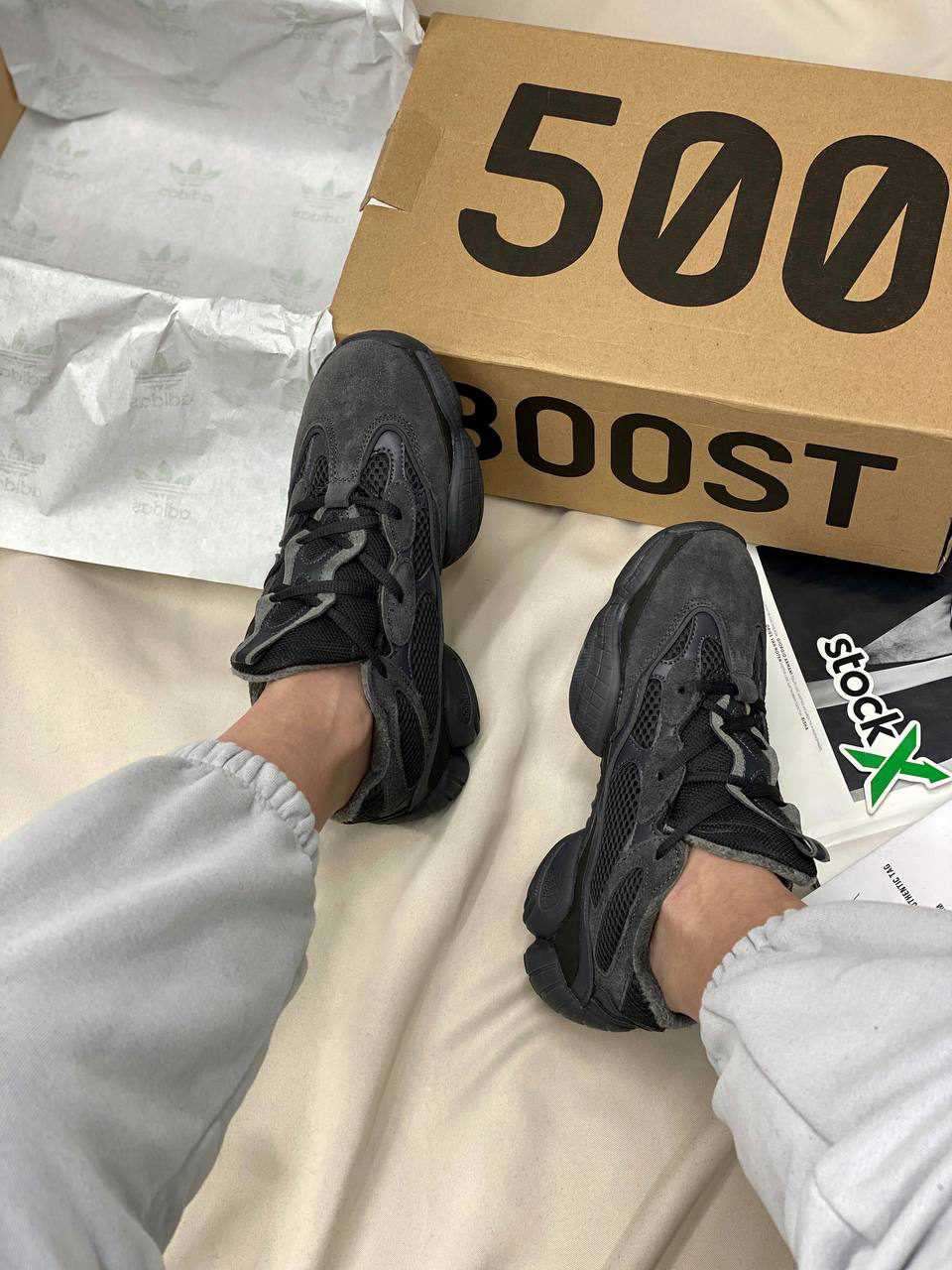 Yeezy 500 Utility Black(Утепленные) — фото 5