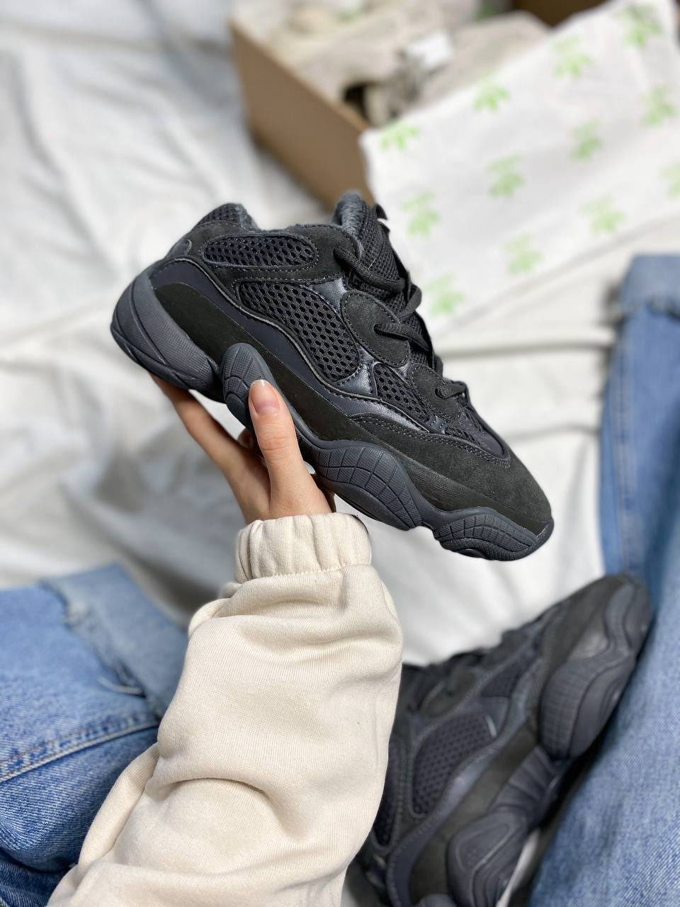 Yeezy 500 Utility Black(Утепленные) — фото 3