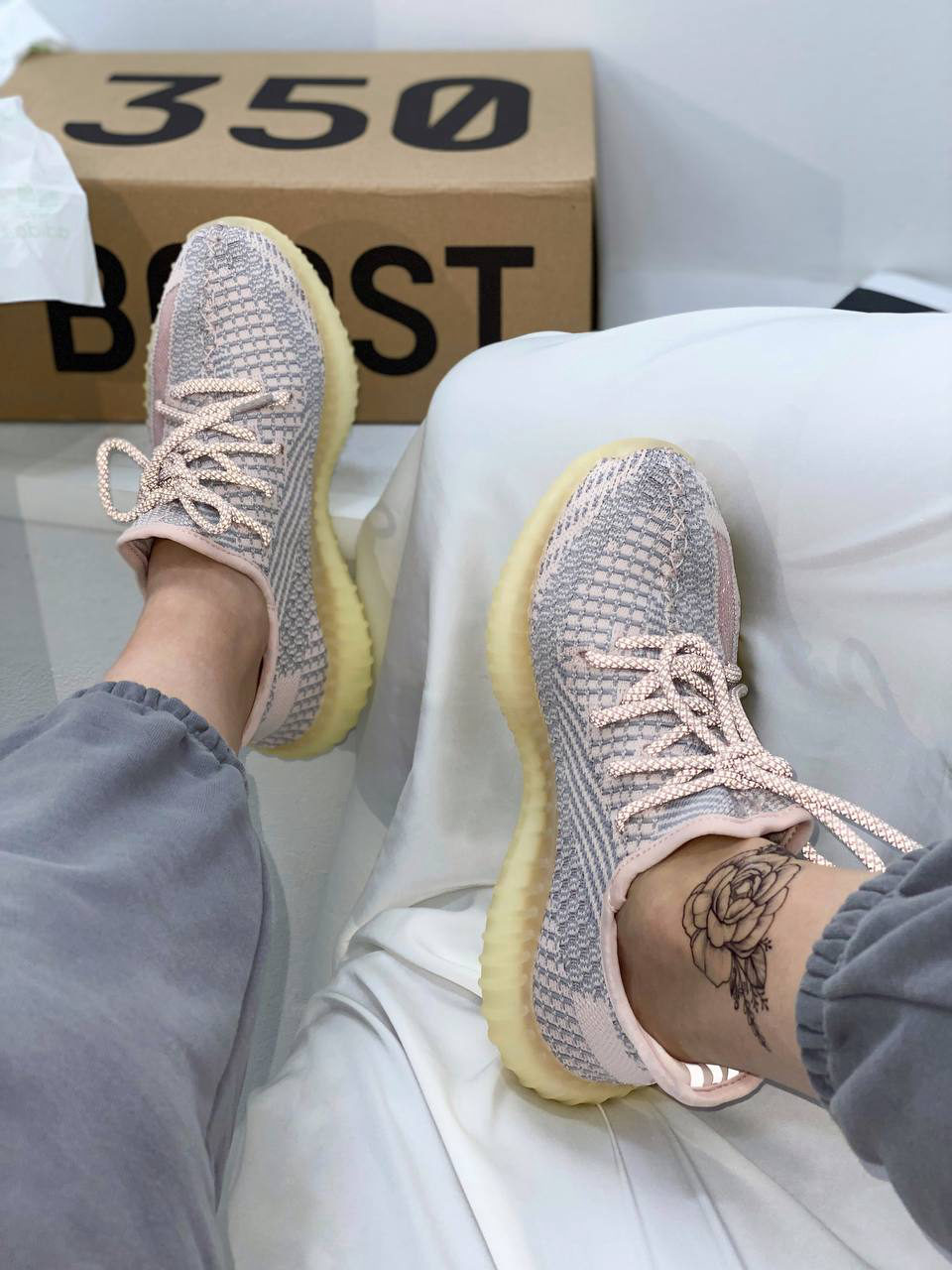 Yeezy Synth*( Ref шнурки) — фото 4
