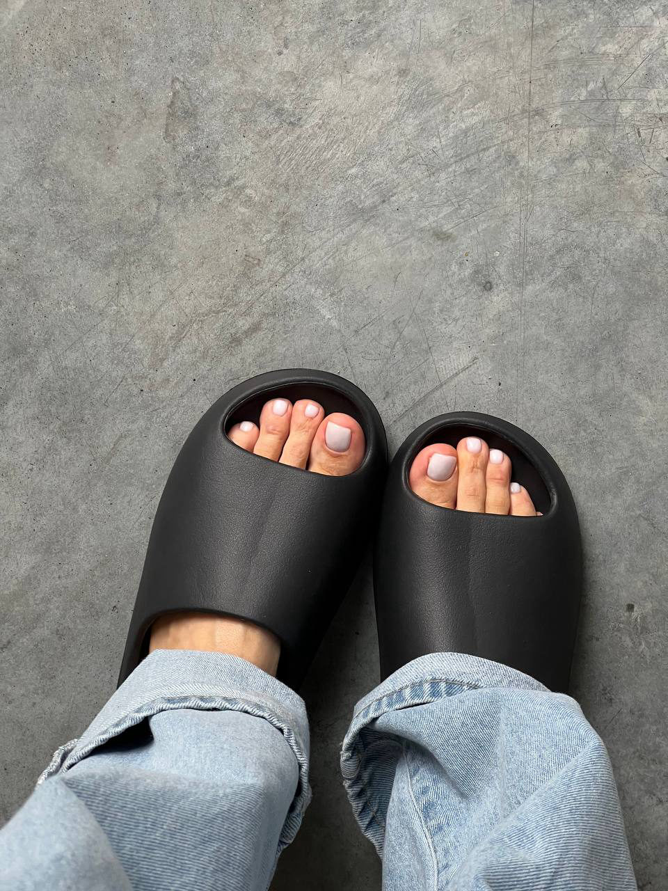 Adidas Yeezy Slide Black — фото 2
