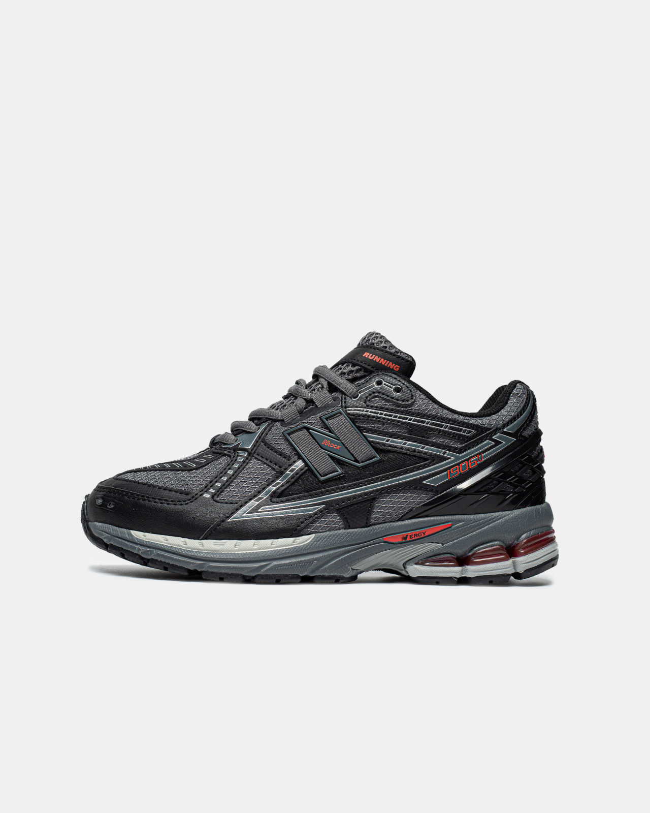New Balance 1906U Black Grey Red, арт. Nb225 — фото 1
