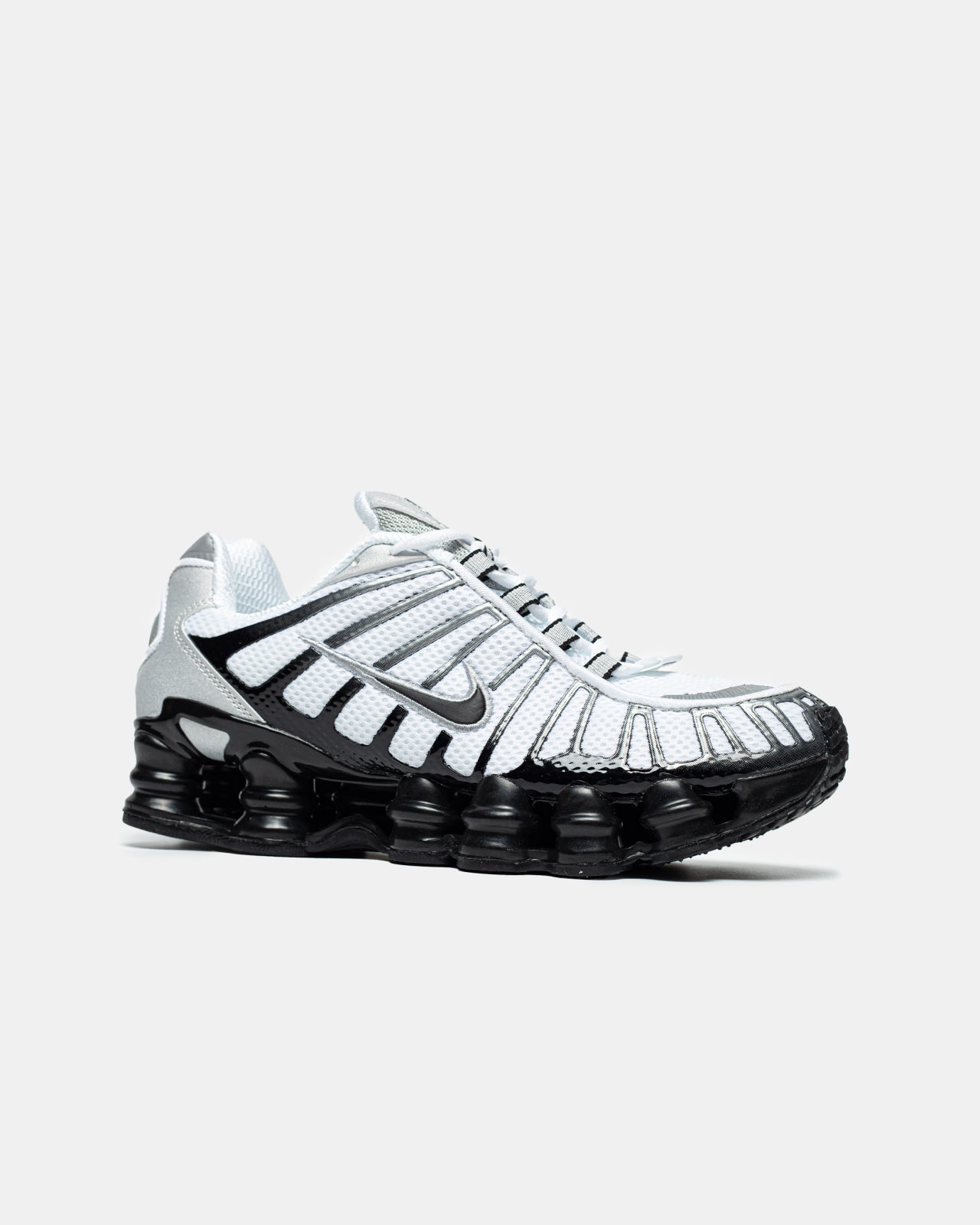 Nike Shox white black — фото 2