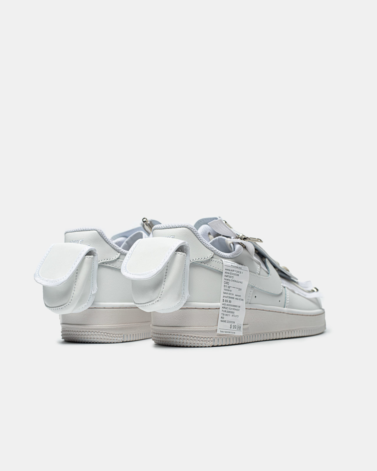 Nike Custom ZIP white — фото 2