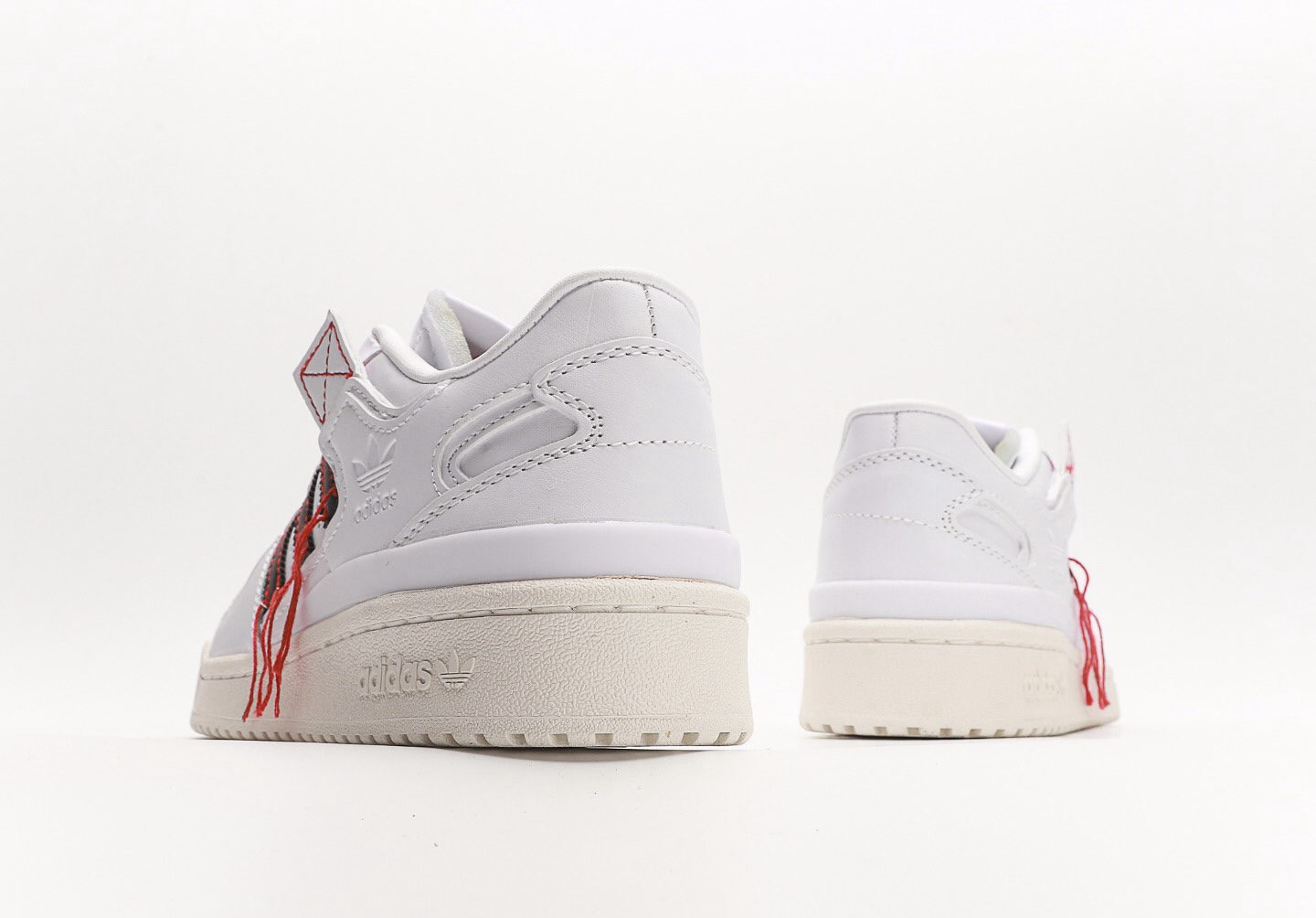 Adidas Low 84 White/Red — фото 2