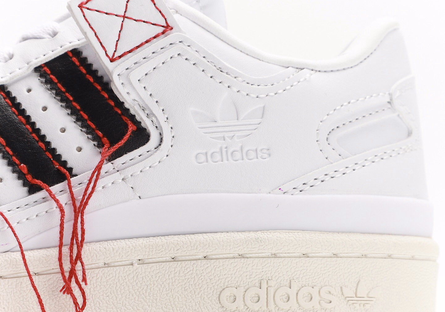 Adidas Low 84 White/Red — фото 4
