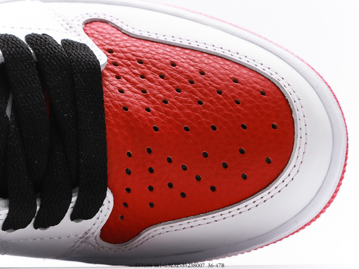 Jordan 1 Retro White/ University Red — фото 4