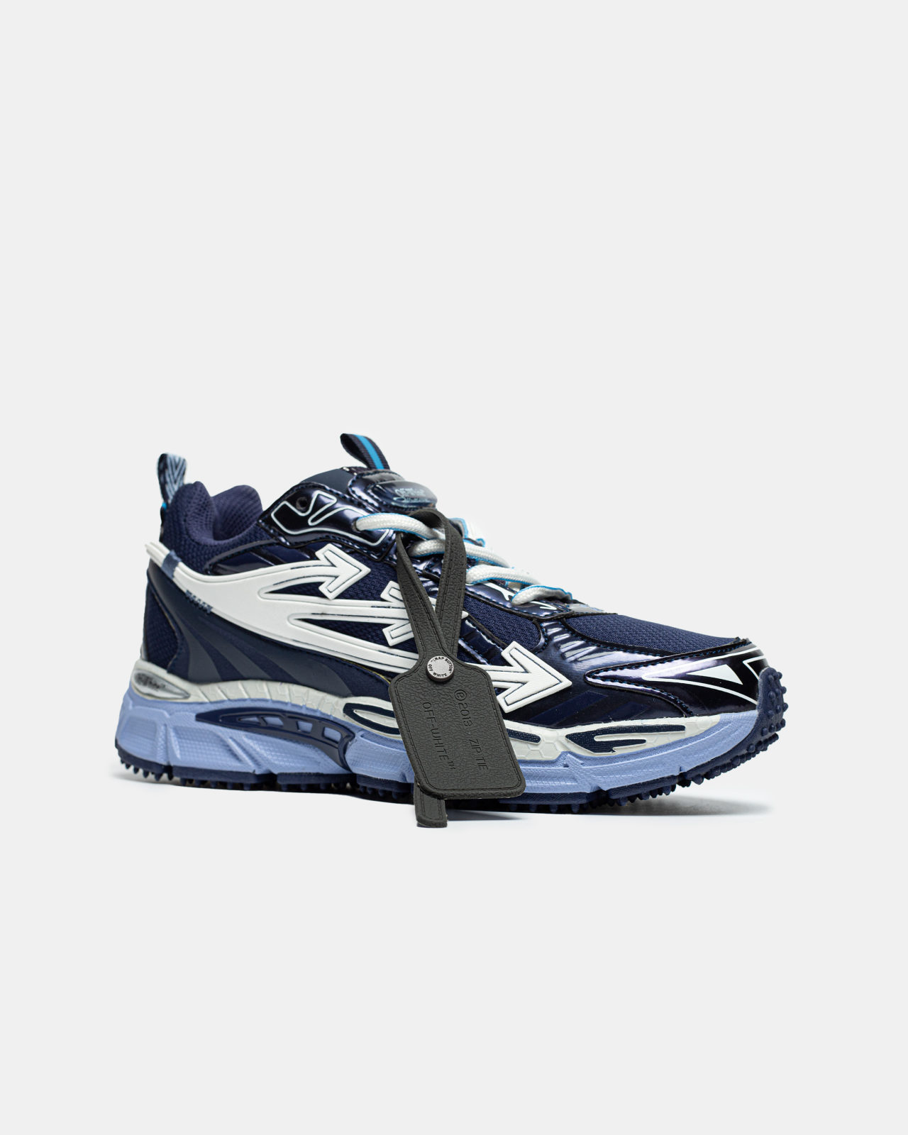 Off-White Be Right White Dark Navy Blue — фото 2