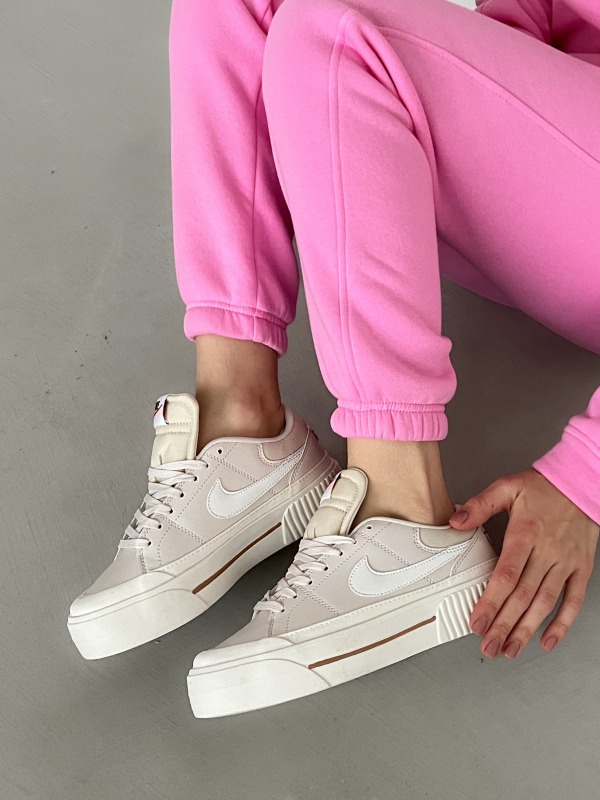 Nike Court Legacy White/Beige, арт. NK091-556361 — фото 1