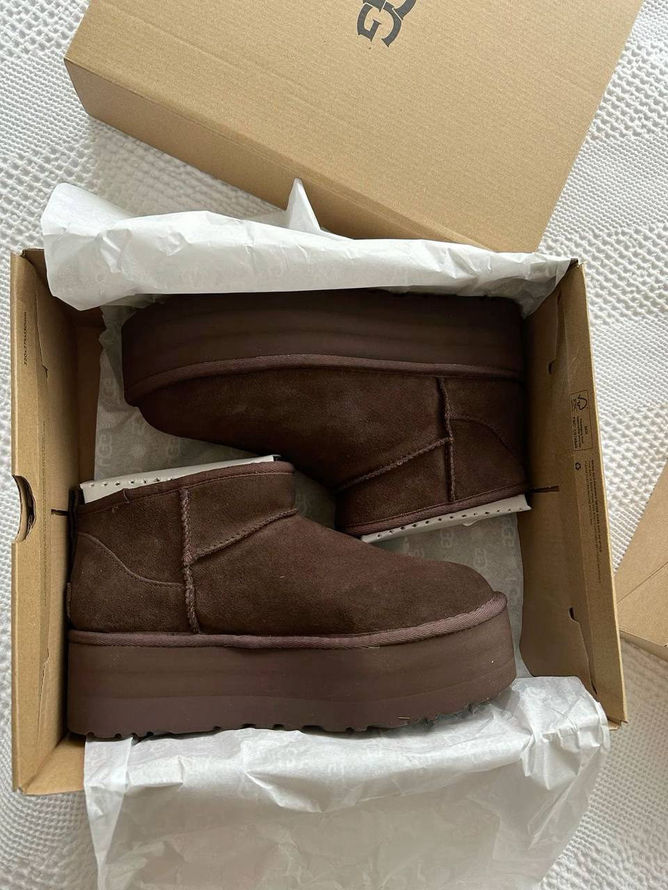 Ugg Ultra Mini Platform Chocolate XL