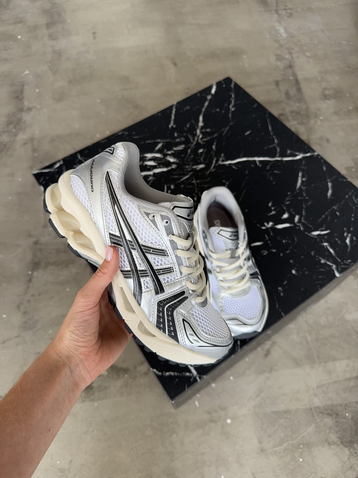 Asics Gel-Kayano 14 Black Silver, арт. AC024-1185458 — фото 1