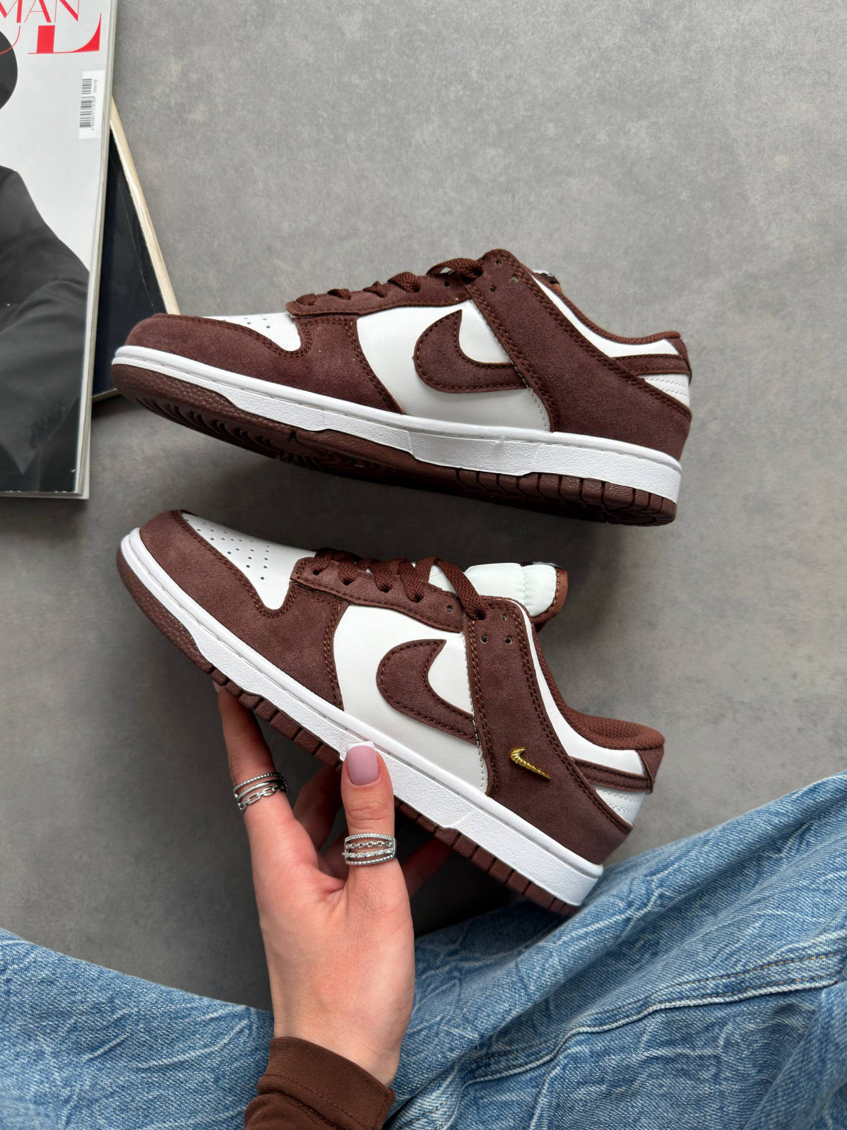 Nike Dunk Low Sail Red Sepia