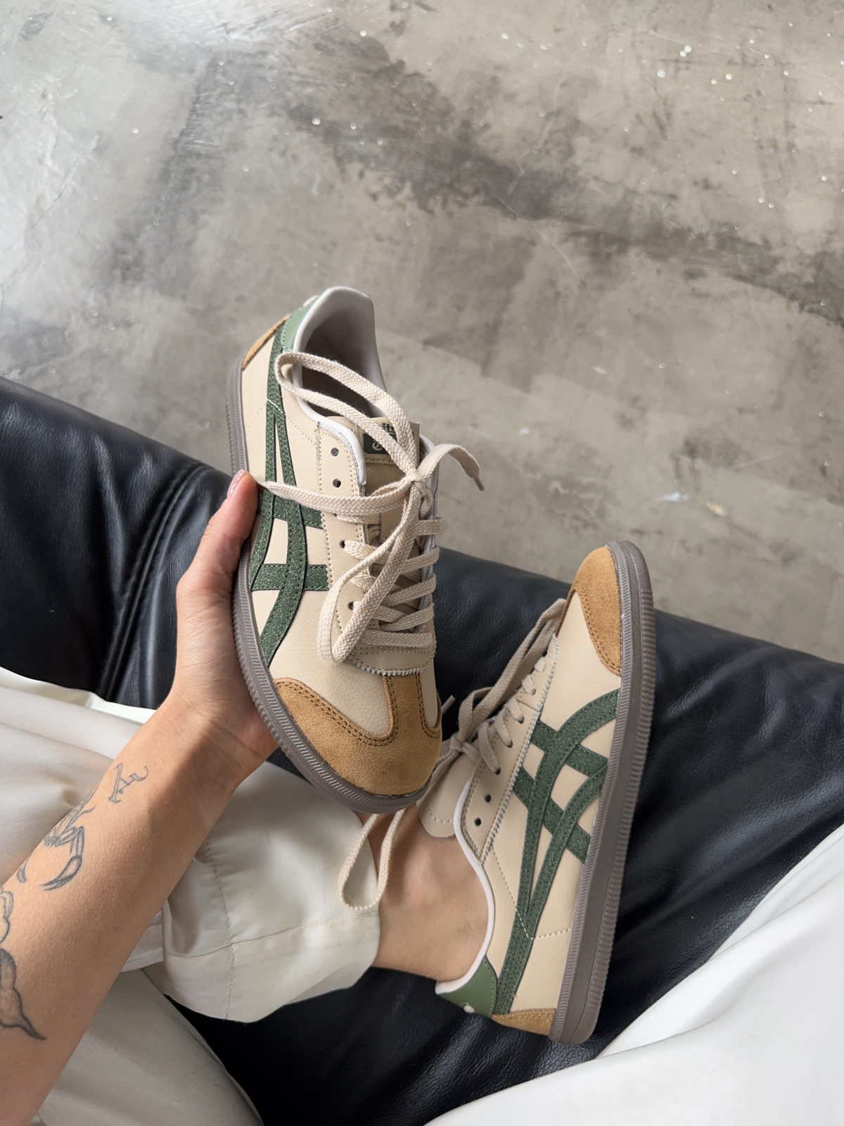 Asics Onitsuka Tiger 66 Tokuten Beige/Green