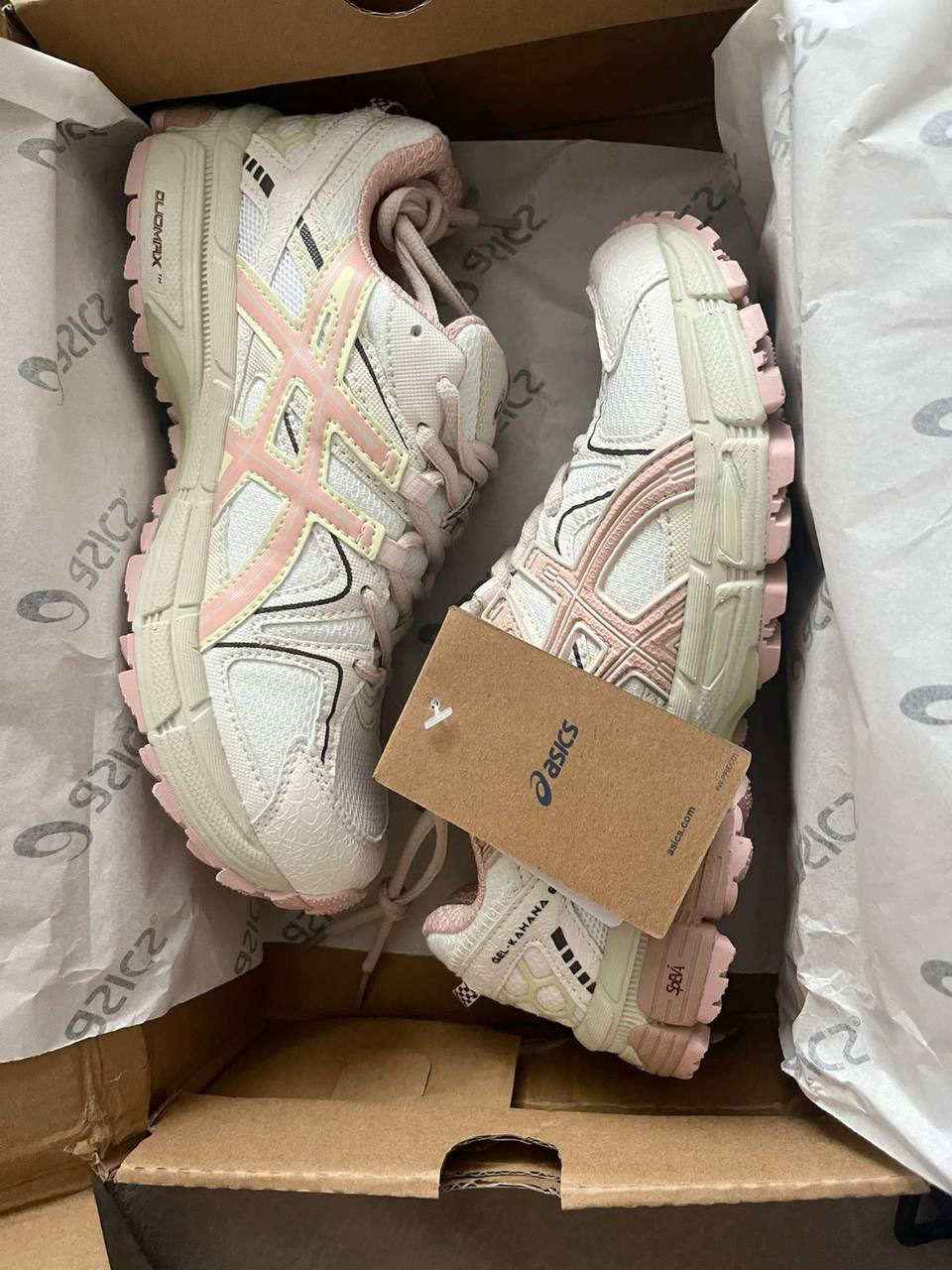 Asics Gel-Kahana 8 White Pink, арт. AC005-896524 — фото 1