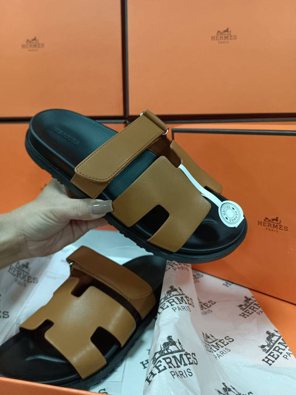 Hermes Slippers Chypre — фото 2