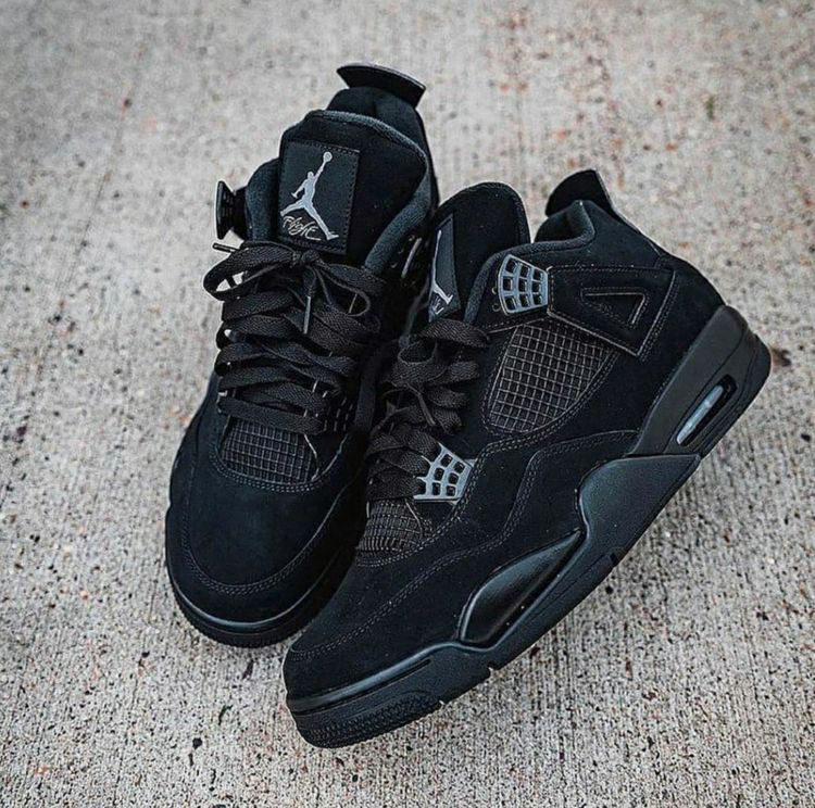 Nike Air Jordan Retro 4 Black, арт. NJ031-140691 — фото 1