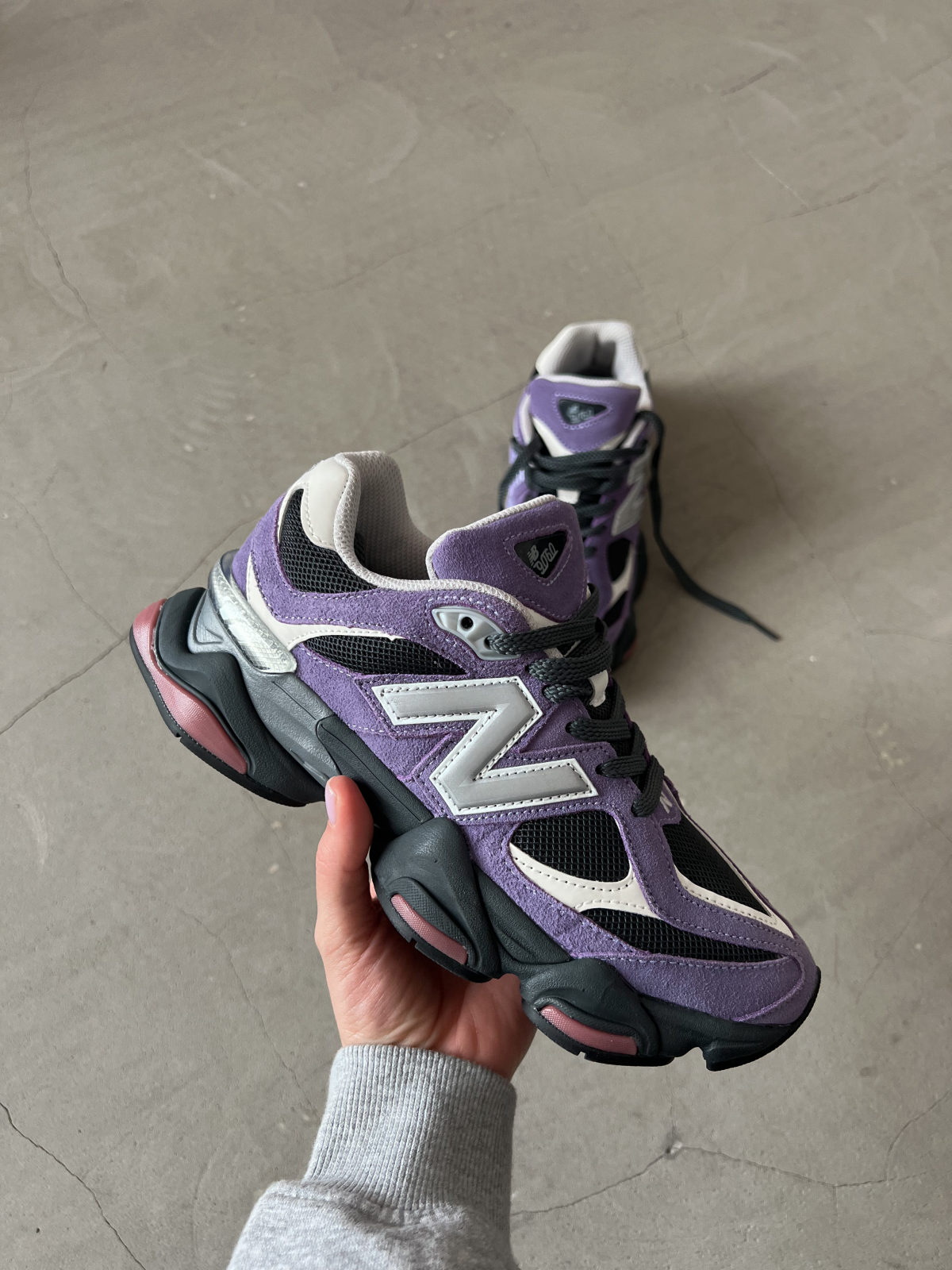 New Balance 9060 Purple Rouge, арт. NB066-606800 — фото 1