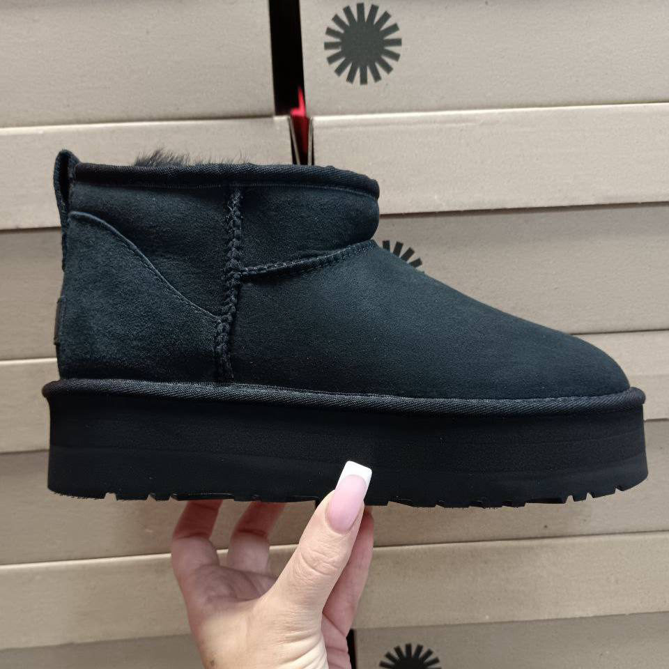 Ugg Ultra Mini Platform Black, арт. UG090-538832 — фото 1