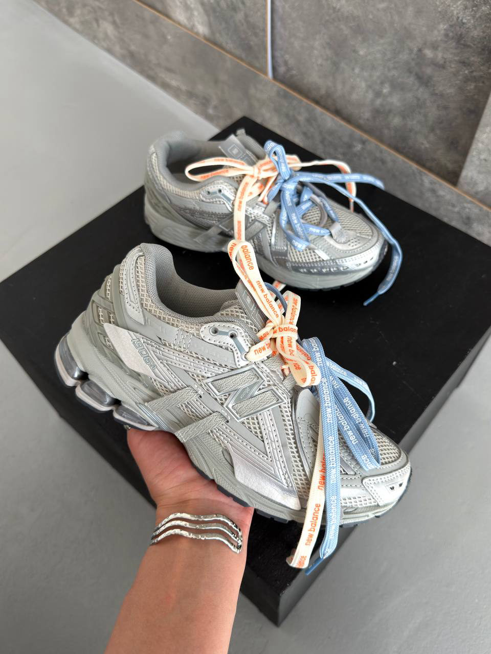 New Balance 1906A Silver Extreme Laces, арт. NB127-1624376 — фото 1