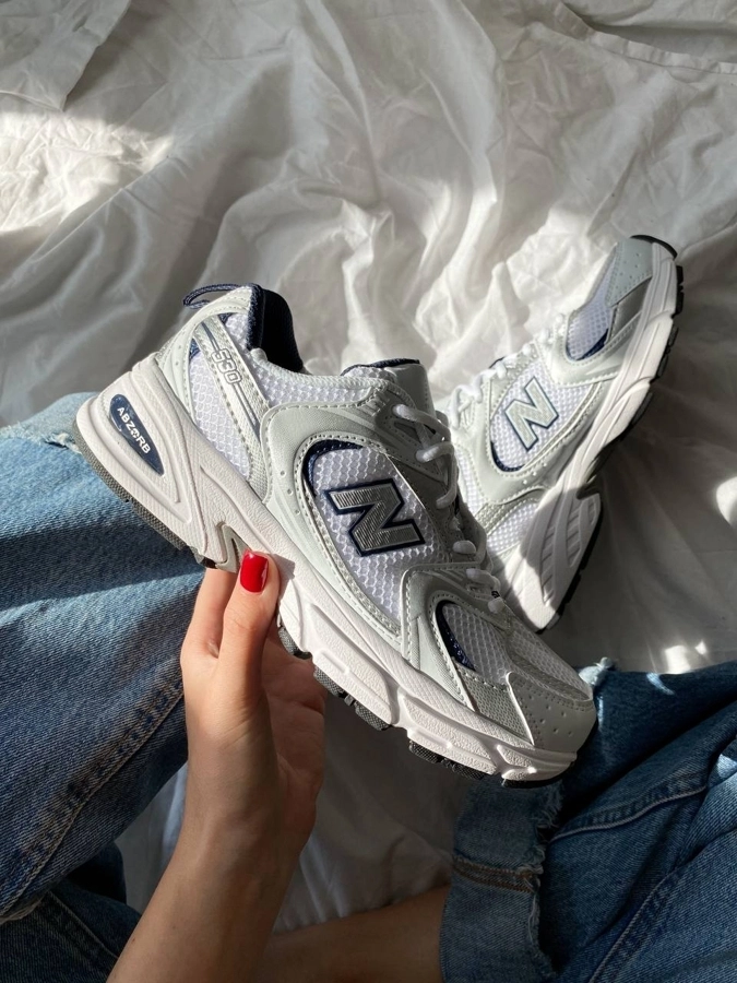 New Balance 530 White Silver Lux, арт. NB024-179938 — фото 1