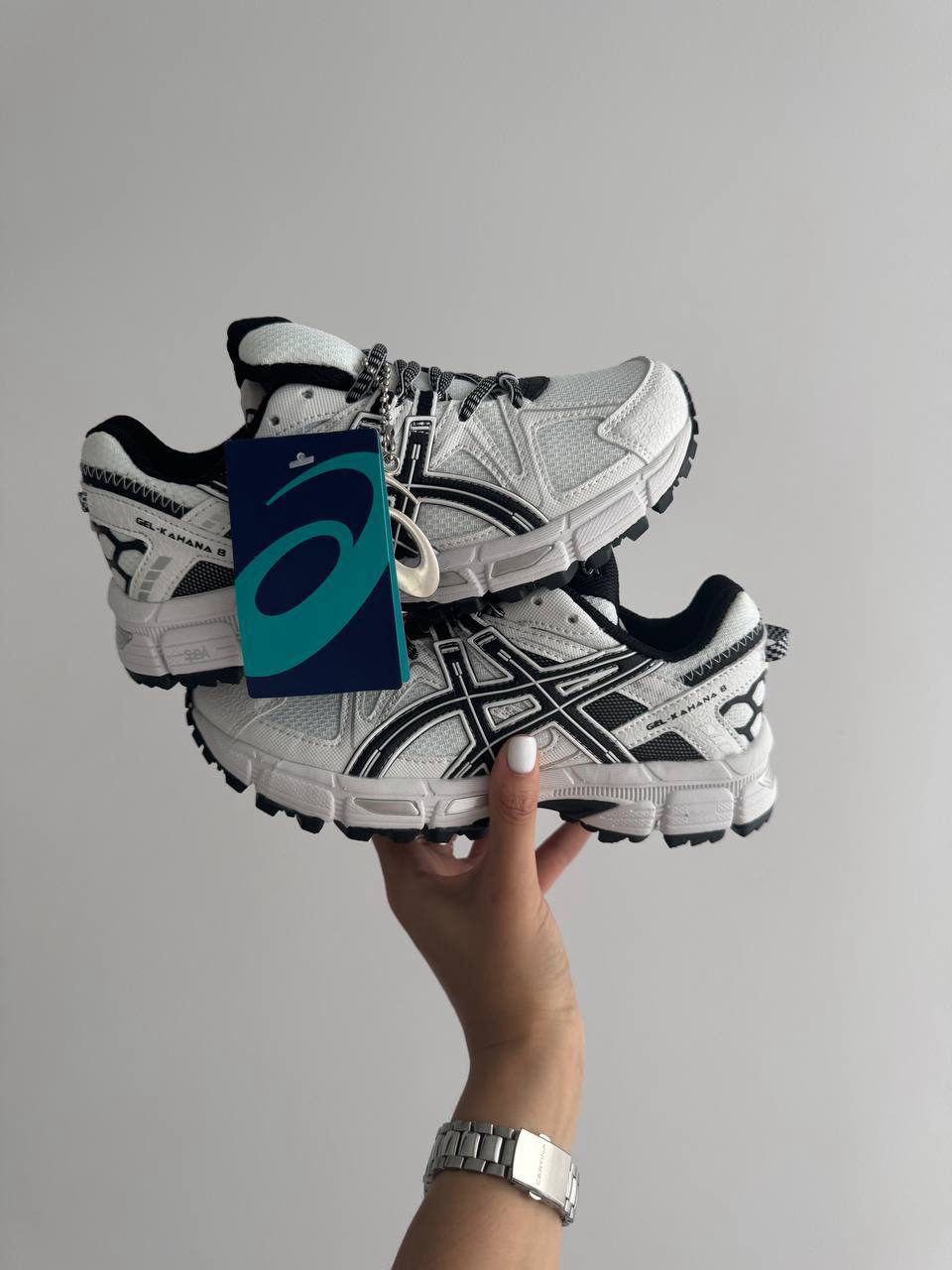 Asics Gel-Kahana 8 White/Black
