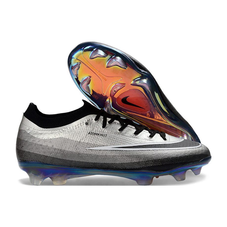 Nike Mercurial Vapor 17 Elite FG Black/Silver — фото 4